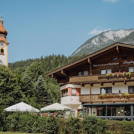 Dorfcafe Unken Hotelpension Swirtshaus Im Dorf Exterior foto